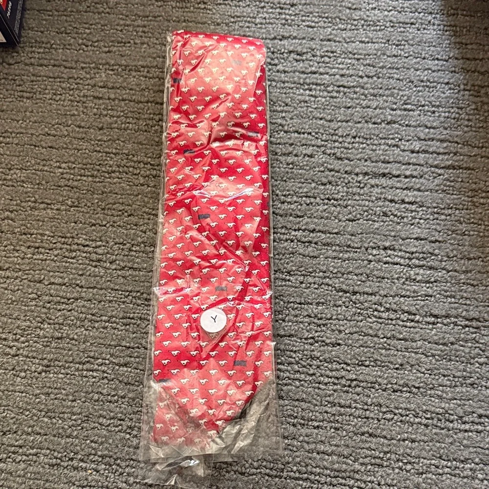 NOLA Couture Red Pony Pattern Tie